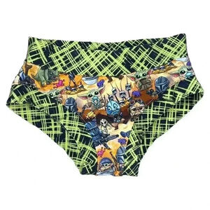 Handmade Mandalorian Rogue One Underwear | Star Wars Baby Yoda Brief Panty - XS